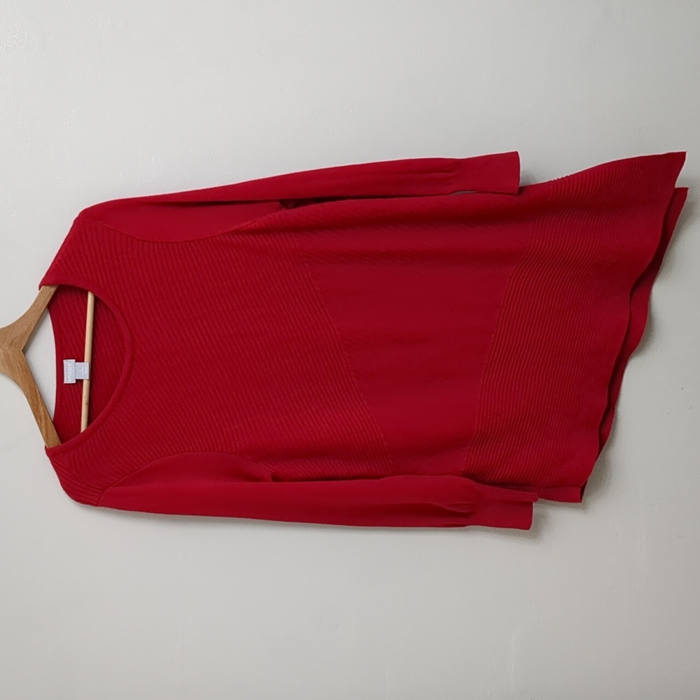 Chico's Asymmetrical Tunic Sweater